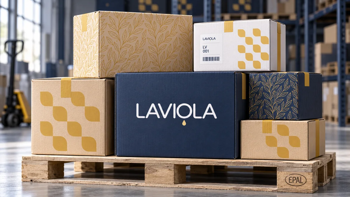 Laviola - Laviola - zīmola identitātes izstrāde